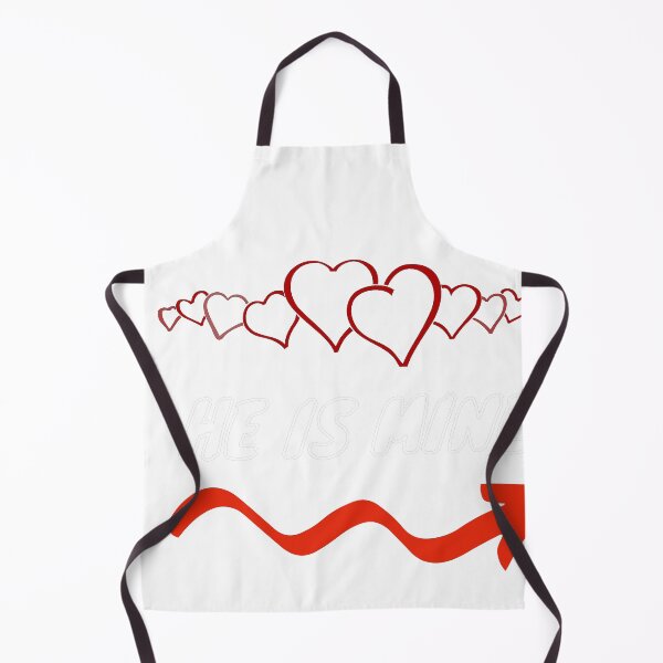 Item preview, He is mine - Happy Valentines day love Hearts (2021) designed and sold by PrintexDesigns.