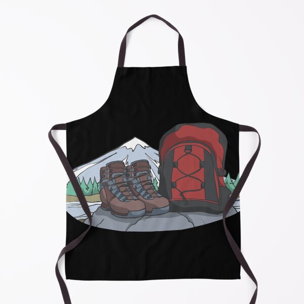 Item preview, Hiking shoes and backpack for mountain hiking designed and sold by Monkey Ful.
