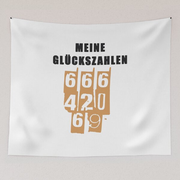 Item preview, My lucky numbers, 666, 420, 69, fun, gift idea designed and sold by ThommyBLN.
