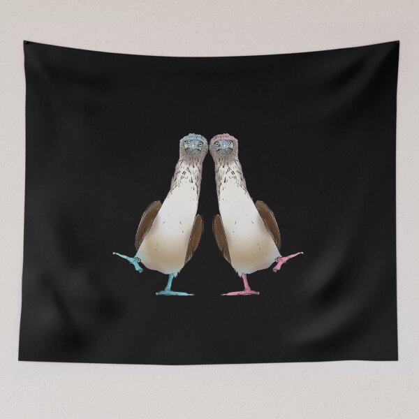Item preview, Blue boobies and pink boobies designed and sold by Buddhahase.