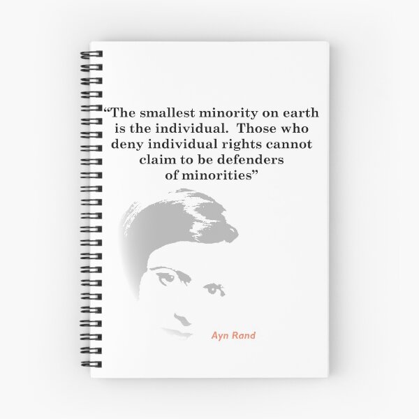 Item preview, Ayn Rand Quote On The Smallest Minority designed and sold by My Photo Shop.
