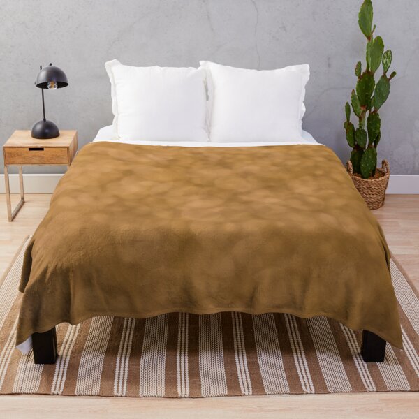 Sparkly gold Throw Blanket