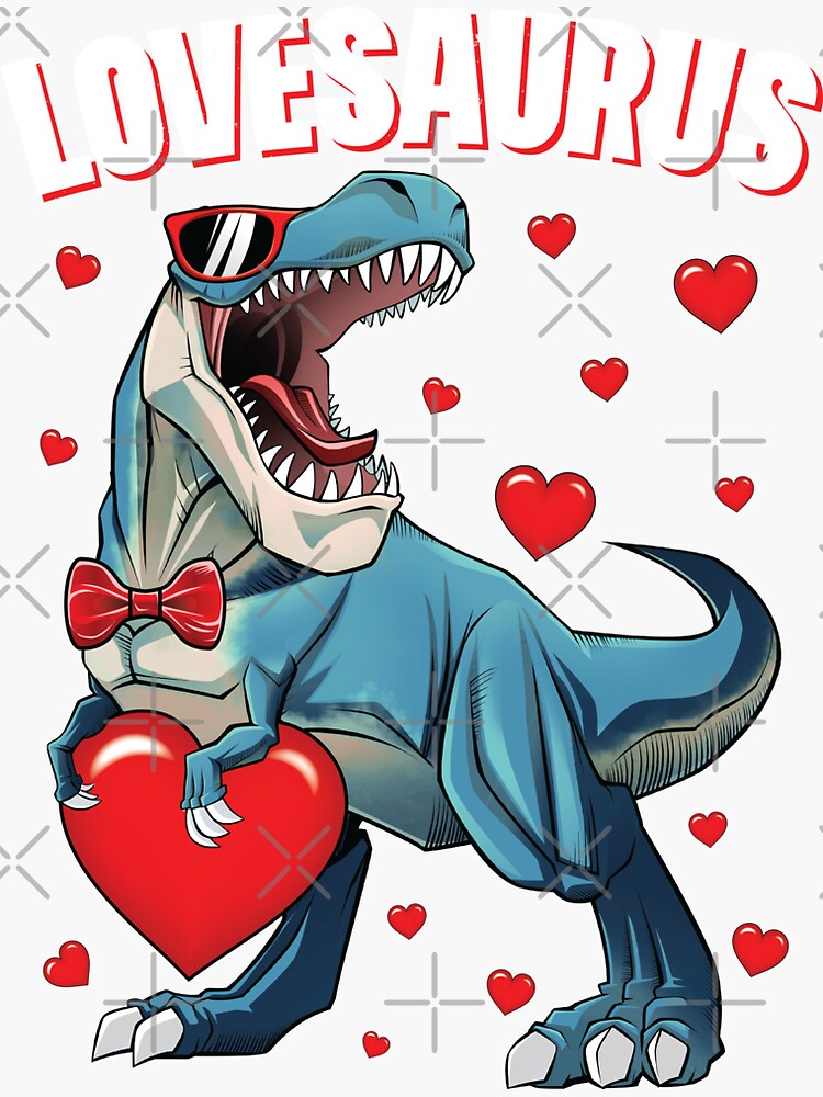 Valentines Day Dinosaur T Rex Boys Valentine Kids Lovesaurus T-Shirt Valentines Day Dinosaur T Rex Boys Valentine Kids Lovesaurus T-Shirt