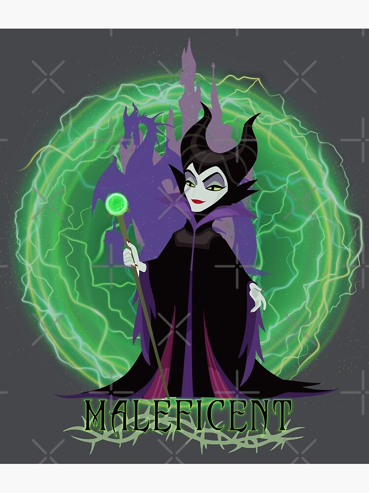 Maleficent  Disney Villain Art