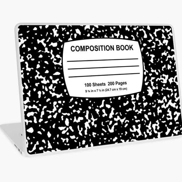 Item preview, Composition Notebook Pattern with Composition Book Label designed and sold by JamSafariArt.