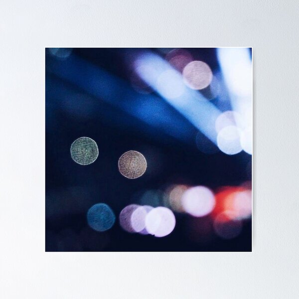 Item preview, Abstract lights - minimal circle design designed and sold by TildaandTheo.