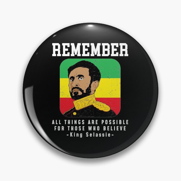 Item preview, Remember Black History Month Rastafari Haile Selassie print designed and sold by jakehughes2015.
