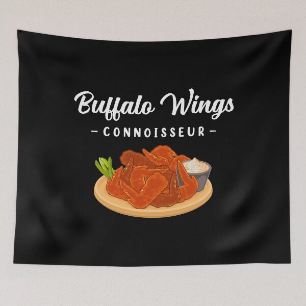 Item preview, Funny Foodie Fried Chicken Buffalo Wings Connoisseur product designed and sold by jakehughes2015.
