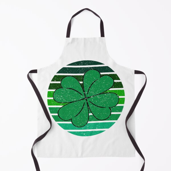 Item preview, 4 Leaf Clover Shamrock Retro Sunset (March 17th) designed and sold by liftdesign.