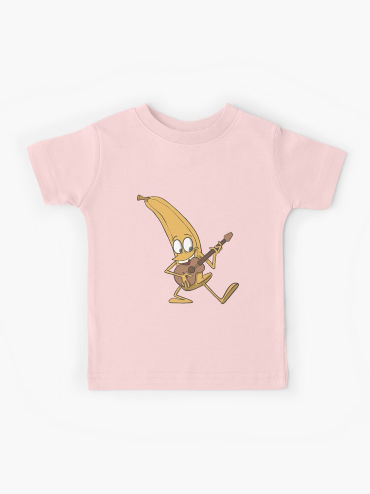 Banana plays the guitar