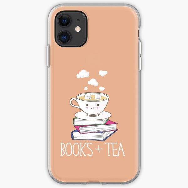 Books + Tea iPhone Soft Case