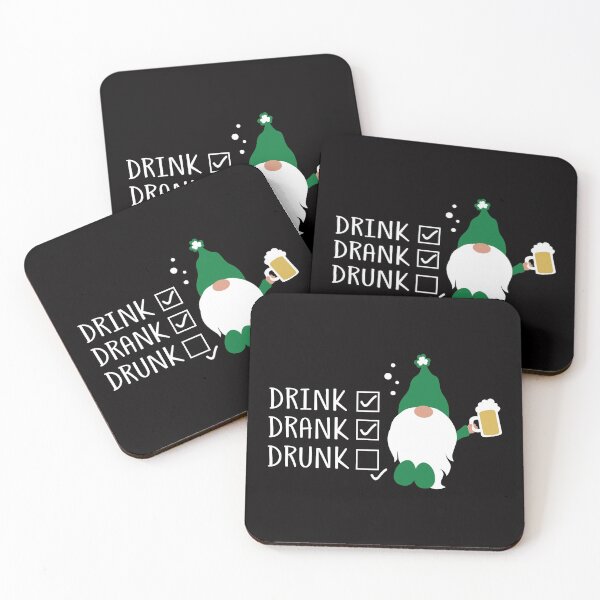 Item preview, Drink Drank Drunk Irish Gnome St Patricks Day designed and sold by sasigifts.