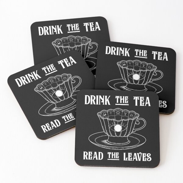 Item preview, Drink The Tea Read The Leaves Tasseography Fortune Telling product designed and sold by jakehughes2015.