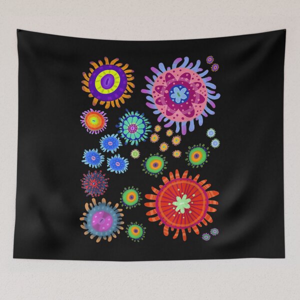 Item preview, Tropical Zoanthid Saltwater Coral Pattern designed and sold by Alexanderhishop.