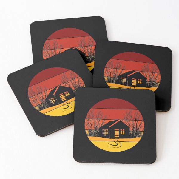 Item preview, Cabin in the Woods Retro Sunset designed and sold by liftdesign.