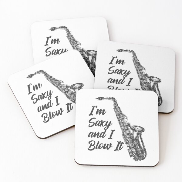 Item preview, Saxophone Im Saxy And I Blow It designed and sold by kudostees.