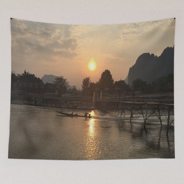 Item preview, Sunset and Mountains - Cloudy Sky designed and sold by Travelforever.