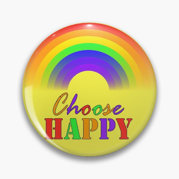 Item preview, Choose Happy Essential Sticker designed and sold by Love2MakeArt.