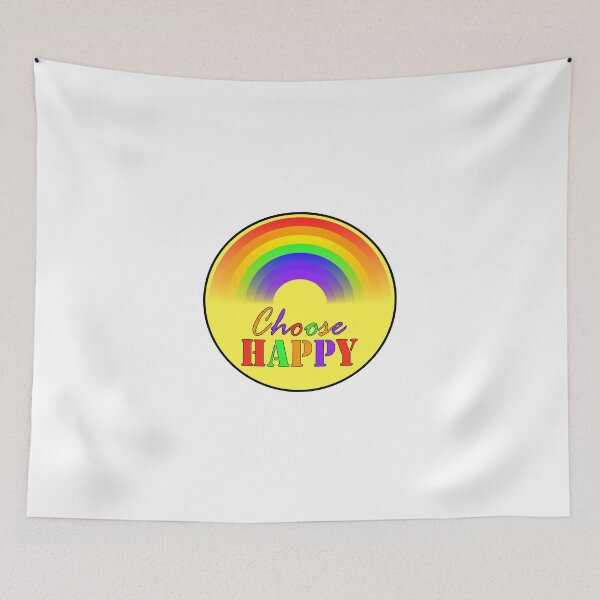 Item preview, Choose Happy Essential Sticker designed and sold by Love2MakeArt.
