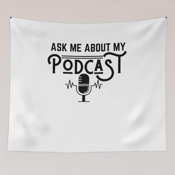 Item preview, Ask Me About My Podcast designed and sold by BestUncommonTee.