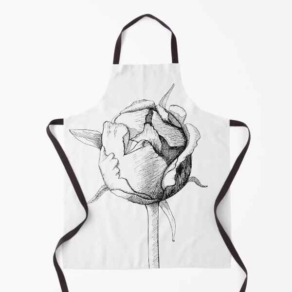 Item preview, Peony bud line art designed and sold by Egle Kristensen.