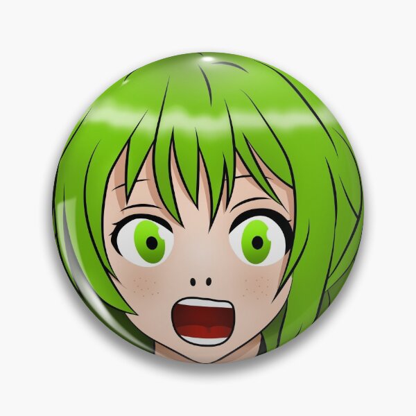 Item preview, Green Anime Girl | Melcudesign designed and sold by Melcu.