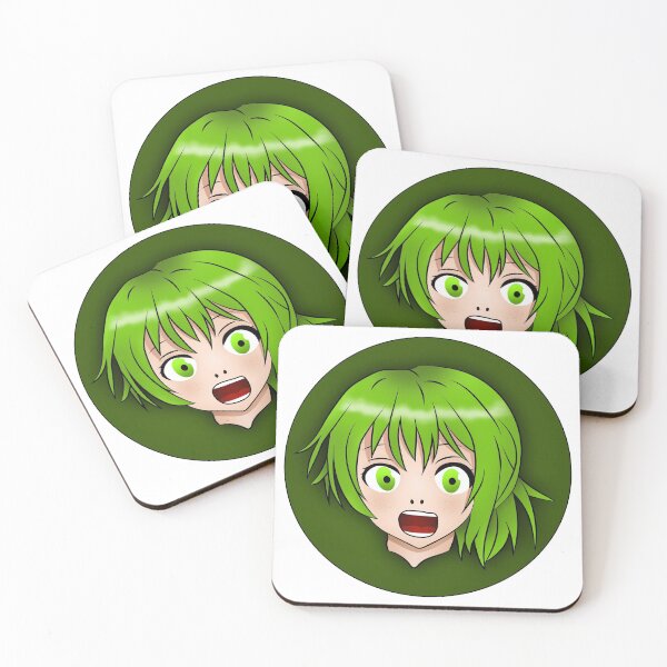 Item preview, Green Anime Girl | Melcudesign designed and sold by Melcu.