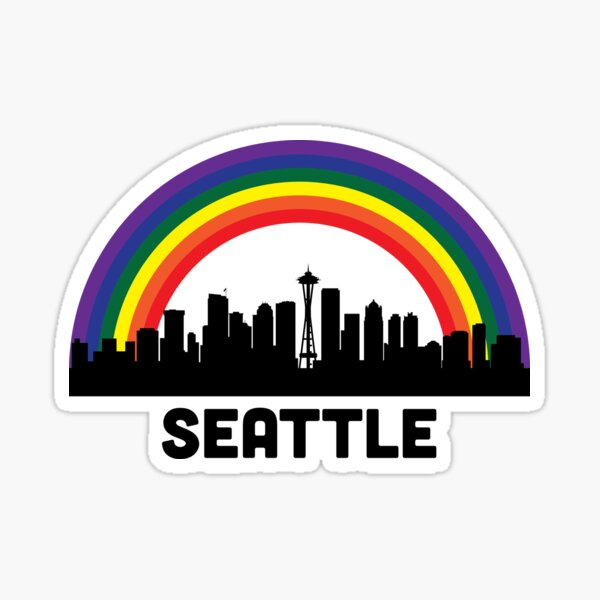 seahawks gay pride stickers