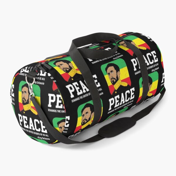 Item preview, Peace Rastafari Black History Month King Haile Selassie I design designed and sold by jakehughes2015.