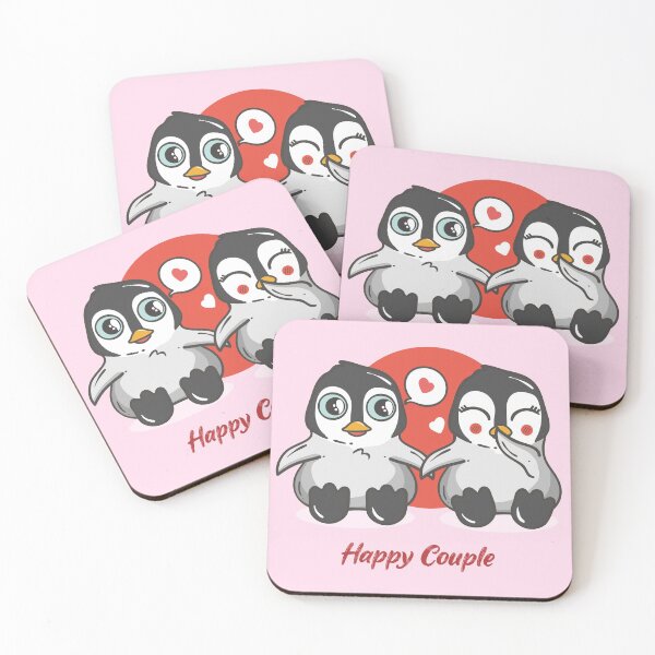 Item preview, happy Valentine's day penguin cartoon designed and sold by Haxino.