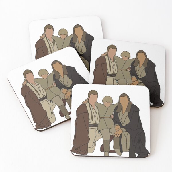 Item preview, Anakin, Obi-Wan, & Qui-Gon designed and sold by coolingsummers.