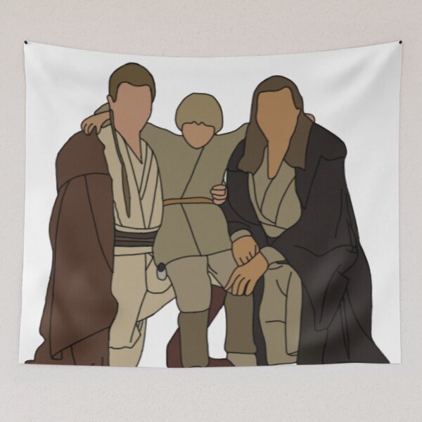 Item preview, Anakin, Obi-Wan, & Qui-Gon designed and sold by coolingsummers.