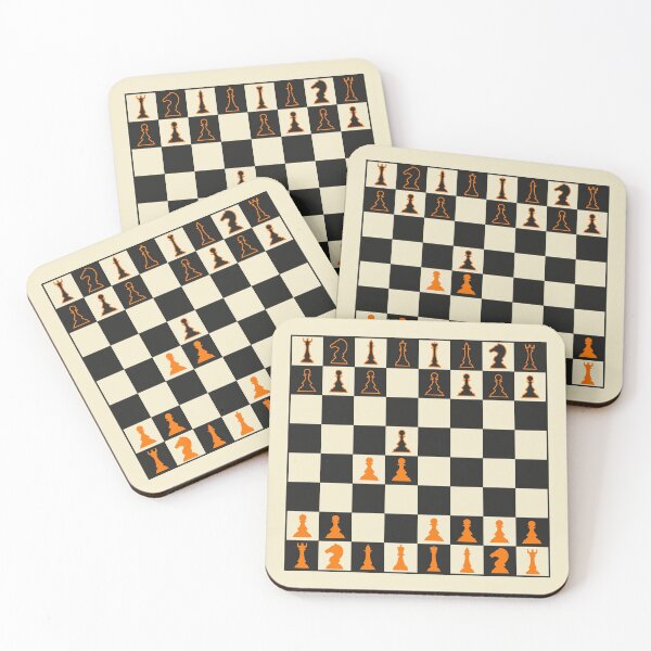 Item preview, The Queens Gambit Chess Opening Poster Fine Art Print designed and sold by Stadify.