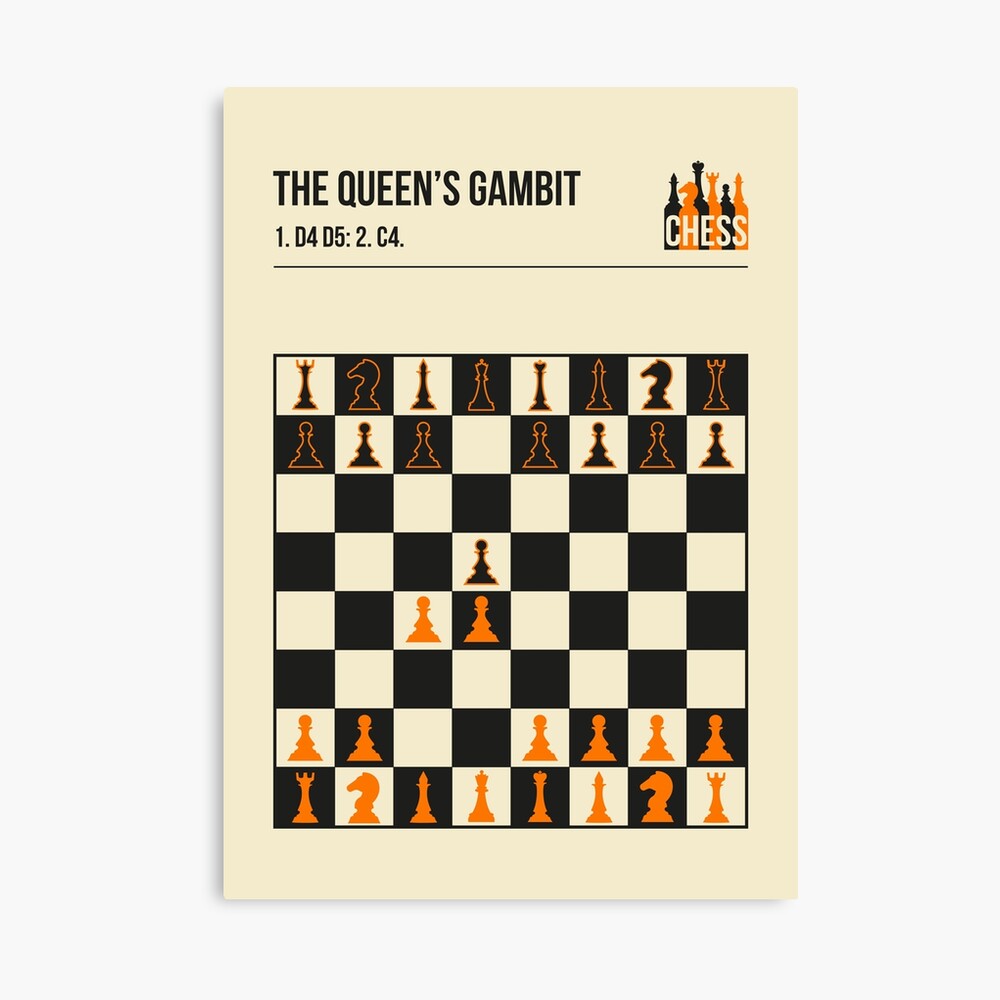 Photos Chess Openings Queens Gambit Stock Photo 1041912001