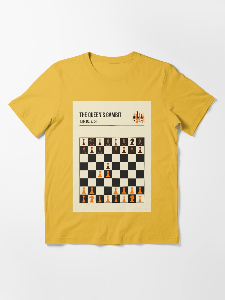 The Queens Gambit Chess Opening Poster Fine Art Print Poster for Sale by  Jorn van Hezik