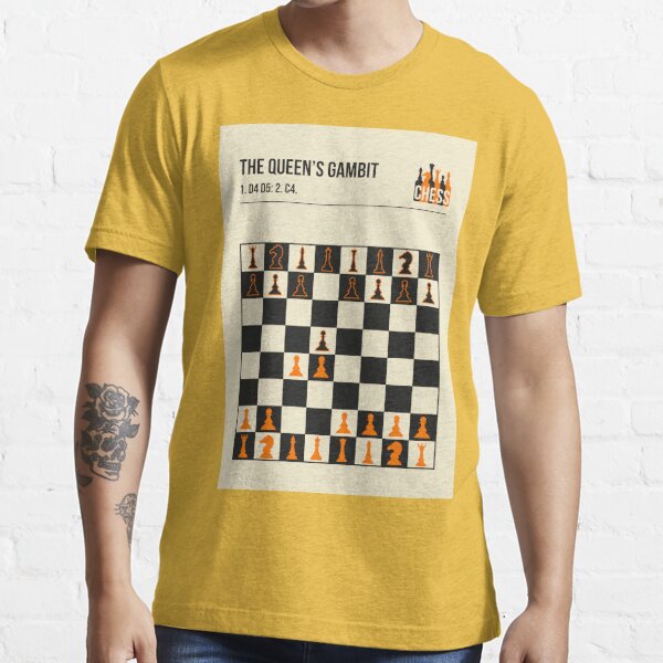 The Queens Gambit Chess Opening Poster Fine Art Print Poster for Sale by  Jorn van Hezik