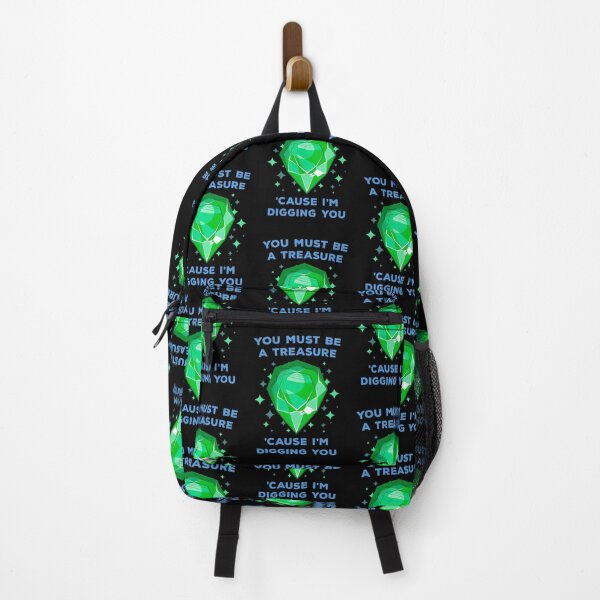 Item preview, You Must Be A Treasure, 'Cause I Dig You – Be Mine With This Puntastic Emerald designed and sold by The Green Corner.