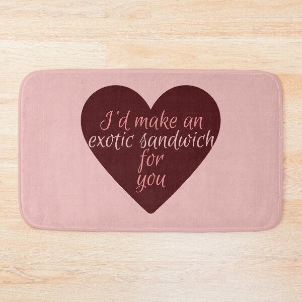 Item preview, Taskmaster Valentine: I would make an exotic sandwich for you designed and sold by bellatierra.