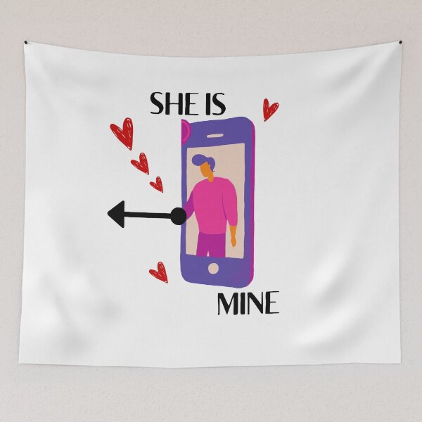 Item preview, She Is Mine- Valentine designed and sold by Cc8266.