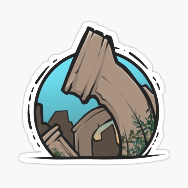 Gol - The Ruined City Sticker