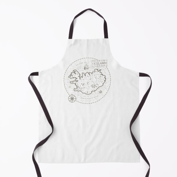 Item preview, Vintage Map Iceland designed and sold by Motivburg.