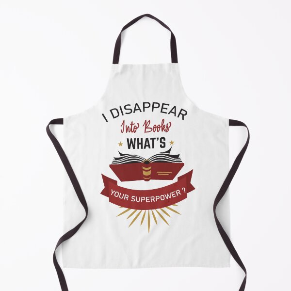 Item preview, I disappear into books what's your superpower designed and sold by Tshirty10.