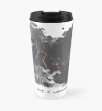 Love is Weakness Travel Mug