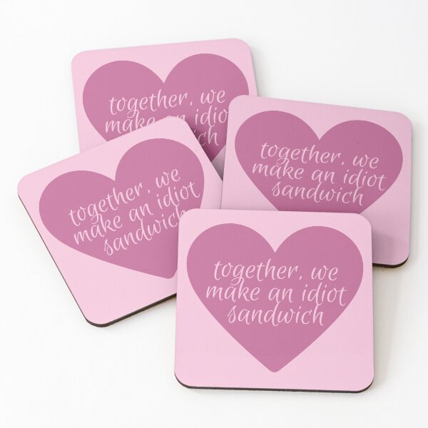 Item preview, Together we make an idiot sandwich (Taskmaster Valentine) designed and sold by bellatierra.