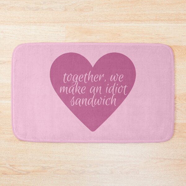 Item preview, Together we make an idiot sandwich (Taskmaster Valentine) designed and sold by bellatierra.