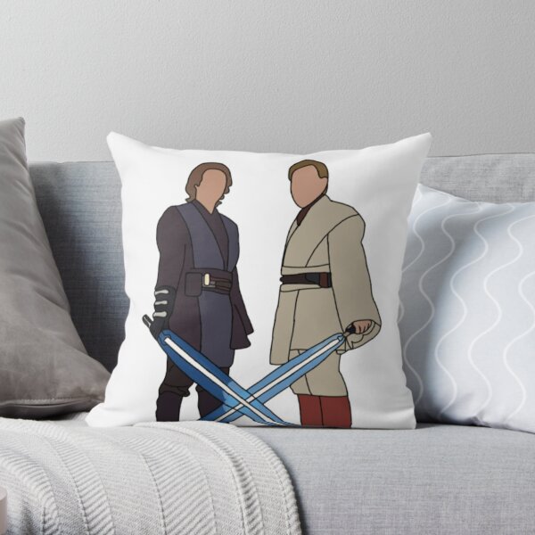 Star Wars Throw Pillows, Obi Wan & Anakin Throw Pillow