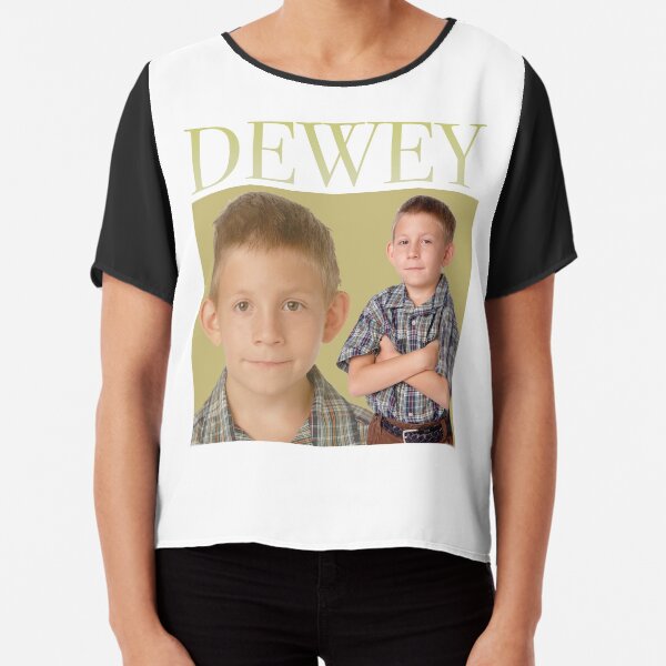 Dewey - Malcolm in the middle Top mousseline