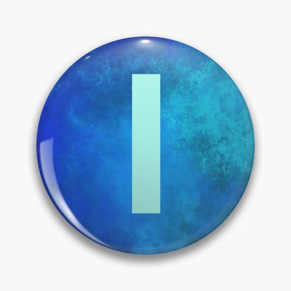 Item preview, Cosmic Fire Blue Alphabet I designed and sold by geoceltic.