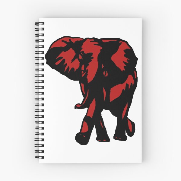 Item preview, elephant-red designed and sold by SmoothSketcher.