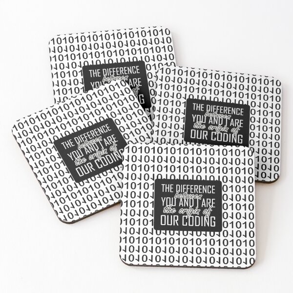 Item preview, the difference between you and I are the origin of our coding designed and sold by Forever-Design.